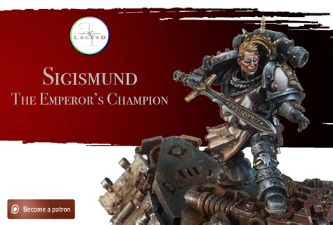Sigismund The Emperors Champion Commission Lil Legend Studio