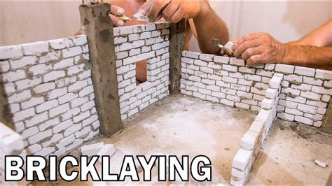 Bricklaying How To Build House Step By Step Diy Youtube