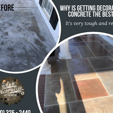 Bandb Decorative Concrete We Have A 14 Year History We Service Augusta