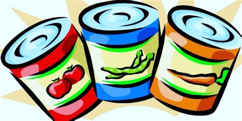 Canned Food Clip Art Free Clipart Best