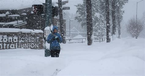 Winter Storm Brings Record Snowfall To Parts Of Arizona