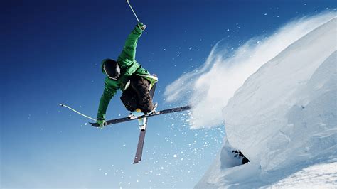 Fonds Decran 1920x1080 Ski Homme Saut Neige Sport Télécharger Photo