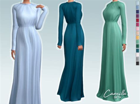 The Sims Resource Camilla Dress