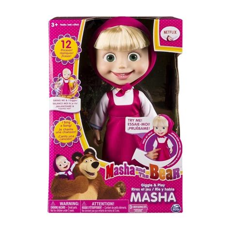 Muñeca Spin Master Masha Y El Oso Interactiva Walmart