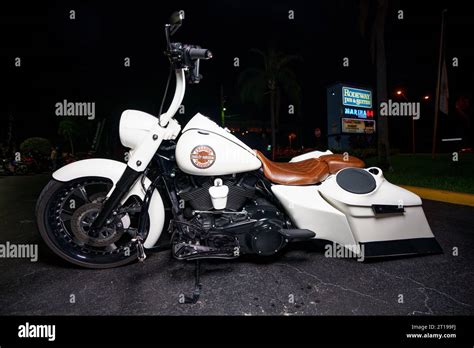 Fort Lauderdale, FL, USA - October 11, 2023: Photo of a Harley Davidson
