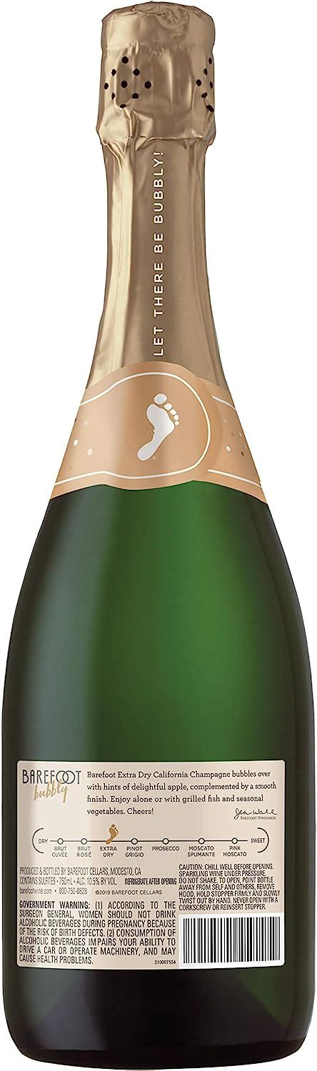 Buy Barefoot Bubbly Extra Dry Champagne 750 Ml Online At Lowest Price