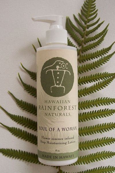 soul of a woman massage and body lotion hawaiian rainforest naturals