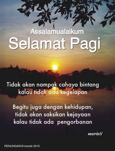 20 Ucapan Selamat Pagi Islami Bergambar Untuk Sahabat