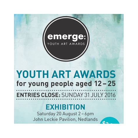 Emerge Youth Arts Awards Entries Closed Stay Updated Your Voice