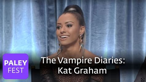 The Vampire Diaries Kat Graham On Her Character S Love Life Youtube