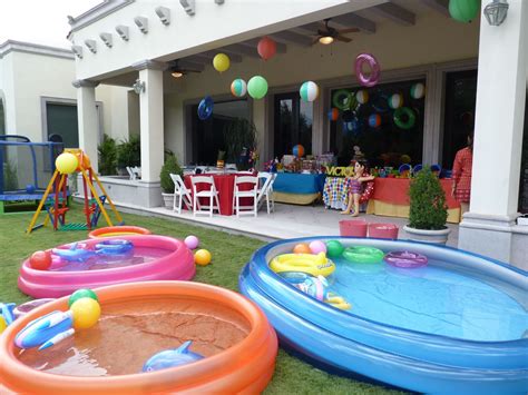 Backyard Pool Parties Pool Party Kids Kid Pool Backyard For Kids