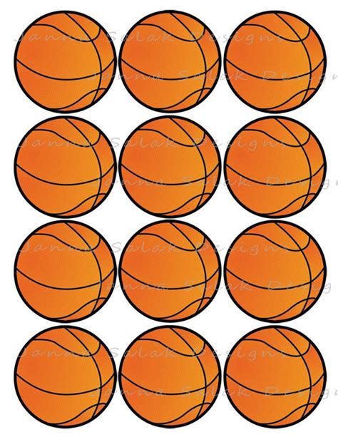 Printable Picture Of A Basketball