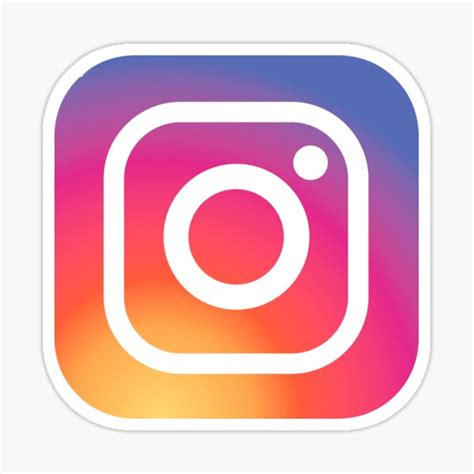 Instagram Logo Stickers Redbubble