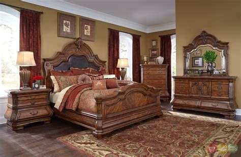 Tuscano Melange Luxury Traditional Queen Bedroom Furniture