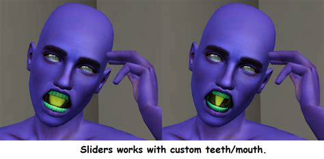 My Sims 3 Blog Teeth Depth Slider By Oneeuromutt