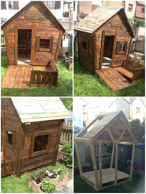 6 classy, spacious, & stackable. 25 Ideas to Recycle Pallets in Kids Pallet Playhouses ...