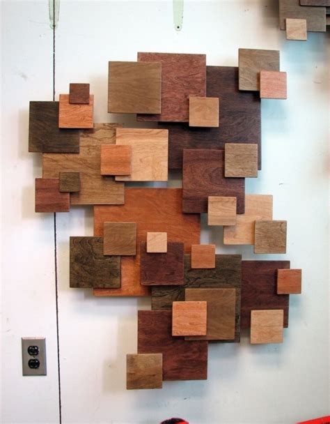 40 Verblüffende Ideen Für Wanddeko Aus Holz