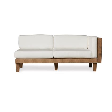 Lloyd Flanders Catalina Outdoor Wicker L Sectional With Chaise Lf