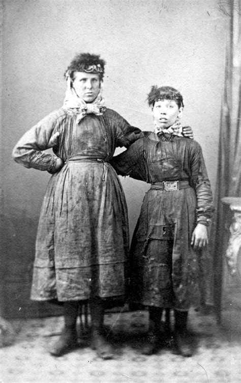 Rare Photographs Of Victorian Women In Working Clothes Vintage