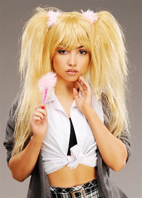 Britney Spears Style Blonde Pop Star Wig