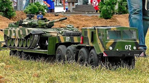 Huge Rc Scale 18 Military Vehicles In Motion Outdoor Rc Model Army