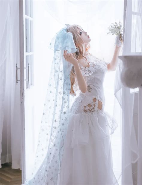 Customized Girls Frontline Kp 31 Suomi Cosplay Costume Suomi Wedding Dress White Dresses Female