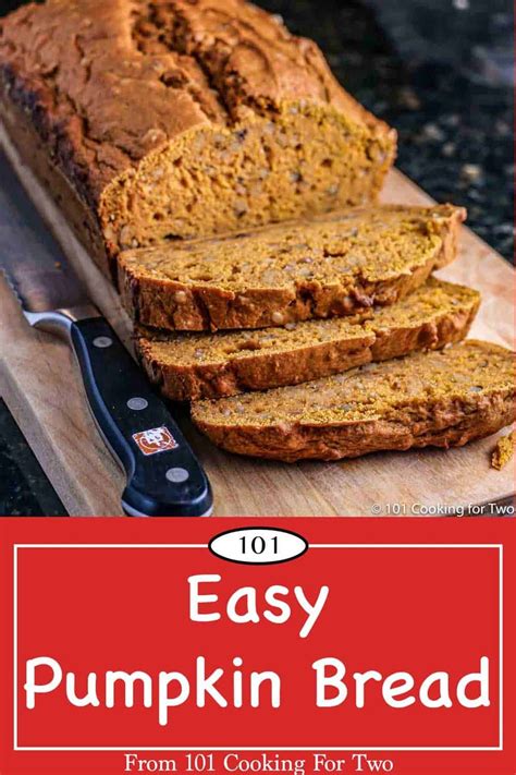 This Super Easy Pumpkin Bread Is Soft Moist And Packed With Great