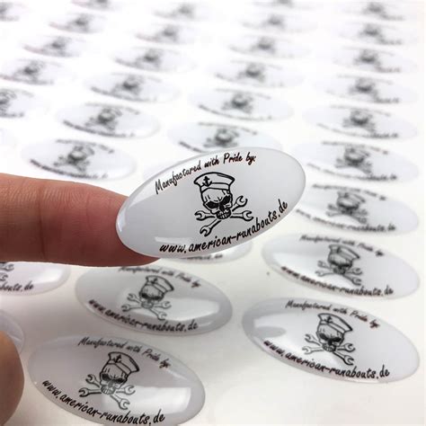 100 Round Epoxy Stickers Band Clear Stickers Custom Business Etsy