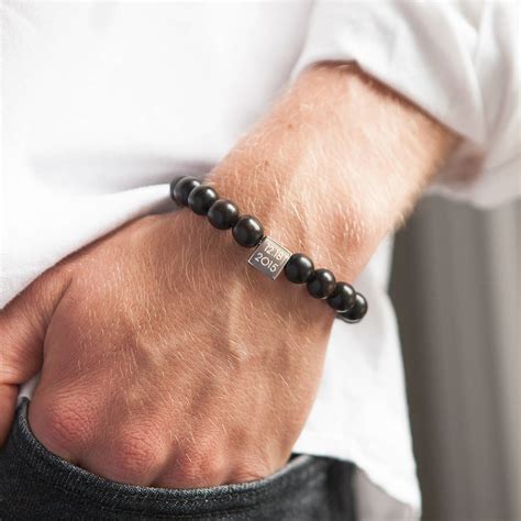 Men S Personalized Bracelets