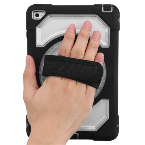 Apple Ipad Mini 4 Hand Strap Grip Shockproof Tough Armor Case Cover Ebay