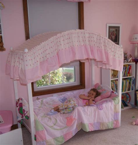Toddler House Bed With Canopy Toddler Furniture Teepee Kids Home Bed