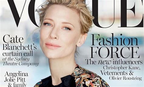 Cate Blanchett Covers Vogue Australia December 2015