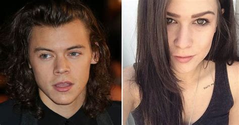 Harry Styles New Girlfriend Exposed 1d Star Dating La Beauty With Matching Tattoo Daily Star
