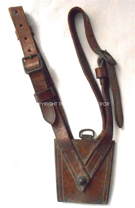 British Great War 19141918 Officers Leather Sword Frogcirca191418