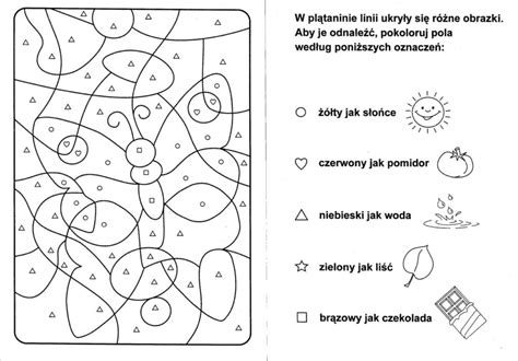 Pokoloruj według kodu – Przedszkole Miejskie Nr 9 w Ostrołęce "Bajkowa