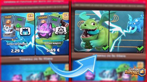 Comprando Las Nuevas Ofertas Del DragÓn ElÉctrico En Clash Royale