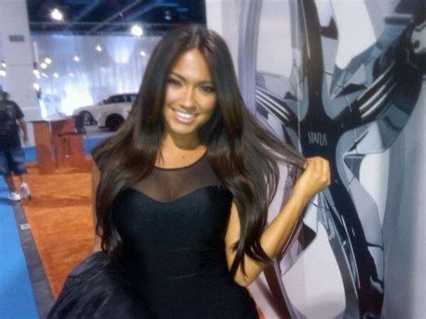 Jessica Burciaga Love The Sheer Top Black Dress ♥ Luscious Hair Jessica Burciaga Hair Sheer