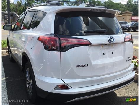 2016 Super White Toyota Rav4 Xle Awd 114243761 Car