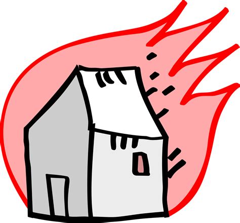 Burning house png, Burning house png Transparent FREE for download on 