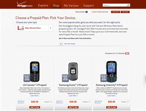 New 35 Prepaid Basic Phone Plan Introduced By Verizon Wireless Phone