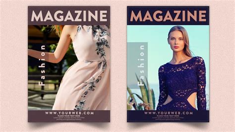 Simple Magazine Cover Design In Affinity Publisher Magazine Cover