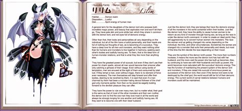 Lilim Monster Girl Encyclopedia Drawn By Kenkoucross Danbooru