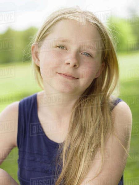 Portrait Of Girl Stock Photo Dissolve