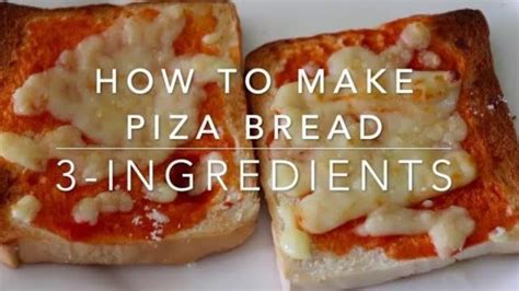 How To Make Pizza Bread Doing This At Home For The First Time Youtube