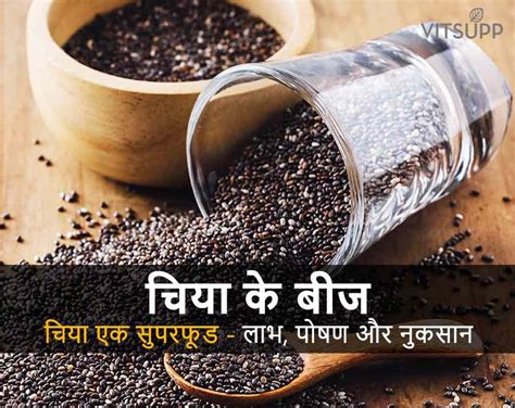 Chia Seeds In Hindi चिया सीड के लाभ नुकसान और दुष्प्रभाव