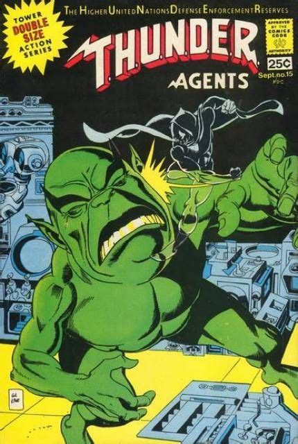Thunder Agents 15 Comic Book Artists Comic Book Characters Comic