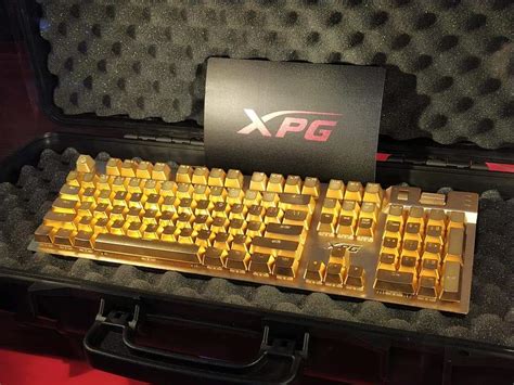 24k Gold Plated Keyboard Anyone 232000 Rmechanicalkeyboards