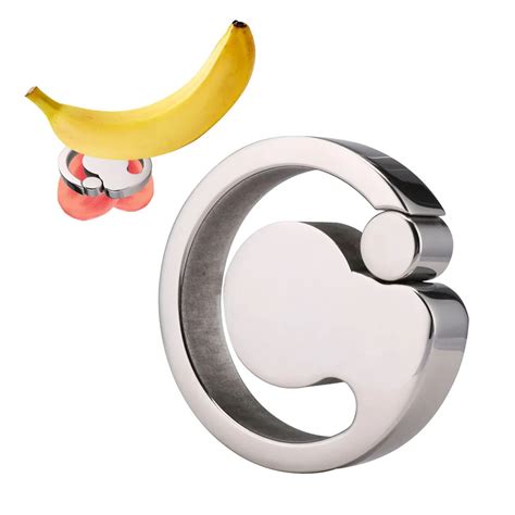 Magnets Scrotum Weight Bearing Ring 304 Stainless Steel Testicular Restraint Pendant Penis
