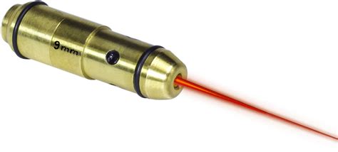Laserlyte Pistol Laser Trainer Laser Cartridge 9mm Caliber Batteries