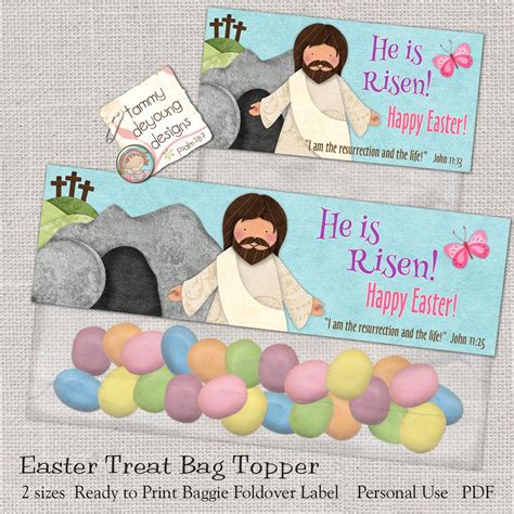 Free Printable Religious Easter T Tags Printable Templates By Nora